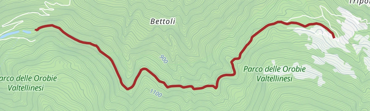 Route map: La Decauville delle Orobie
